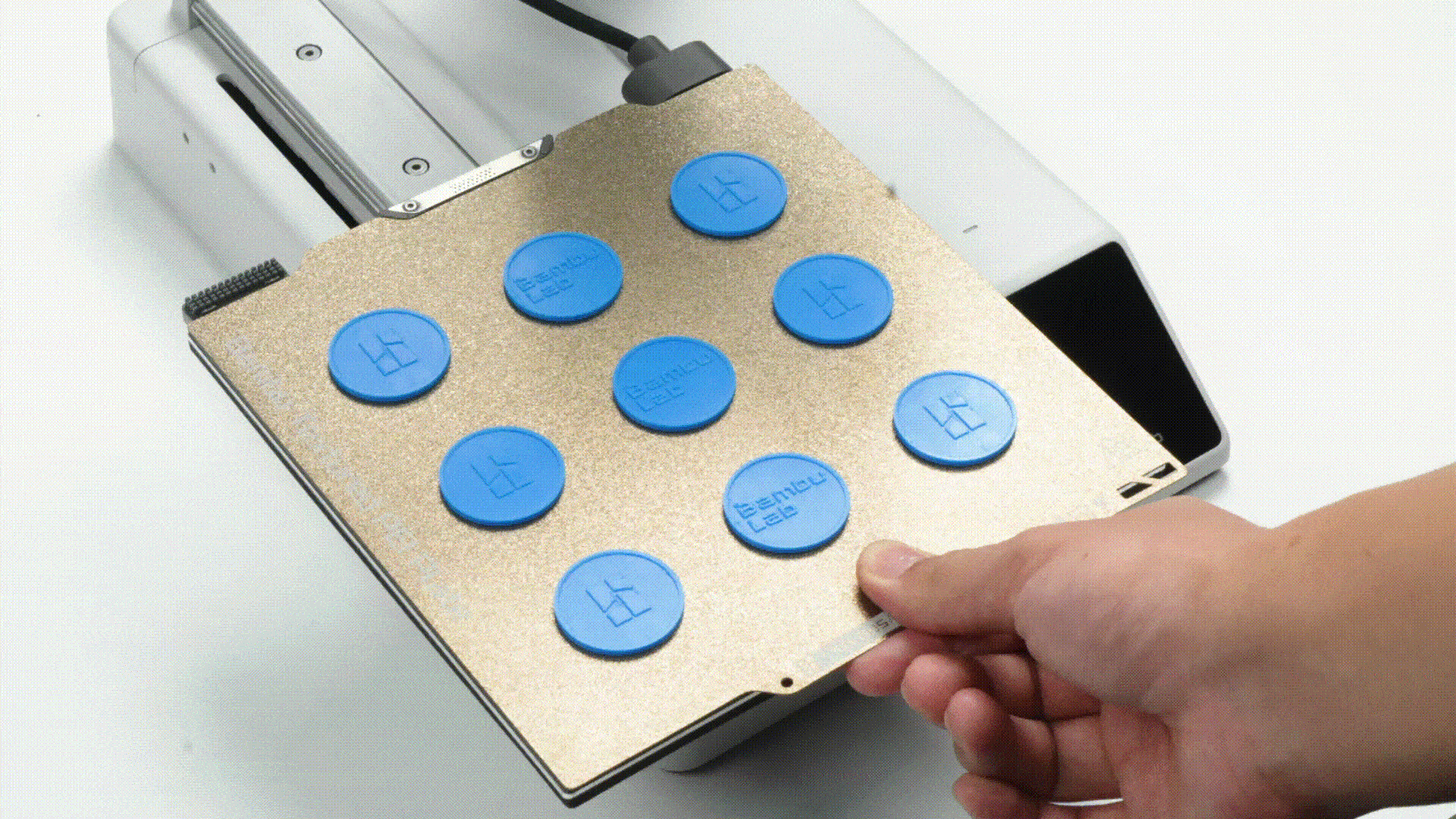 La base texturizada de PEI de doble cara para la impresora A1 Mini